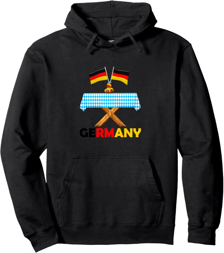 Deutschland Flagge Pullover Hoodie
