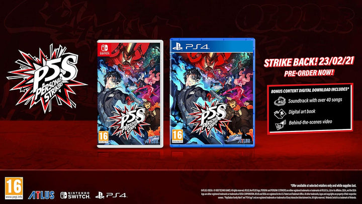 Persona 5 Strikers PlayStation 4, PlayStation 4