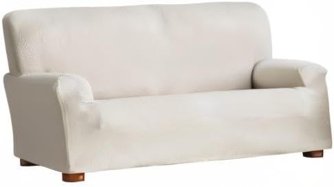 Eysa Ulises elastisch Sofa überwurf 4 sitzer, Polyester-Baumwolle, 00-Ecru, 37 x 11 x 29 cm 37 x 11