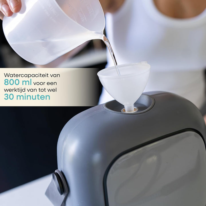 Achaté Dampfreiniger PRO mit 3,5 Bar Druck &amp; 1500W - Multifunktionaler Dampfbesen &amp; Dampfmop für Böd
