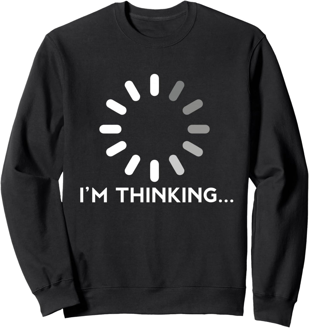 Gaming Computer Nerd Geek Denken Zocken Gamer Sweatshirt