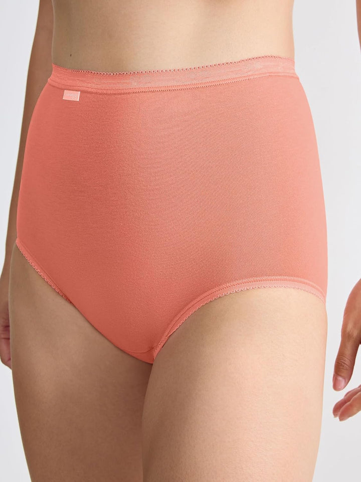 Sloggi Damen Midislip 6-Pack Basic+ Maxi 42 Multiple Colours 21, 42 Multiple Colours 21