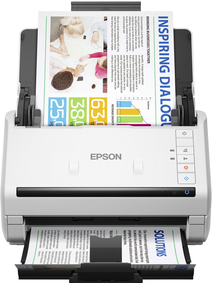 Epson Workforce DS-530II Netzwerk-Scanner (40 PPM, Ethernet und USB
