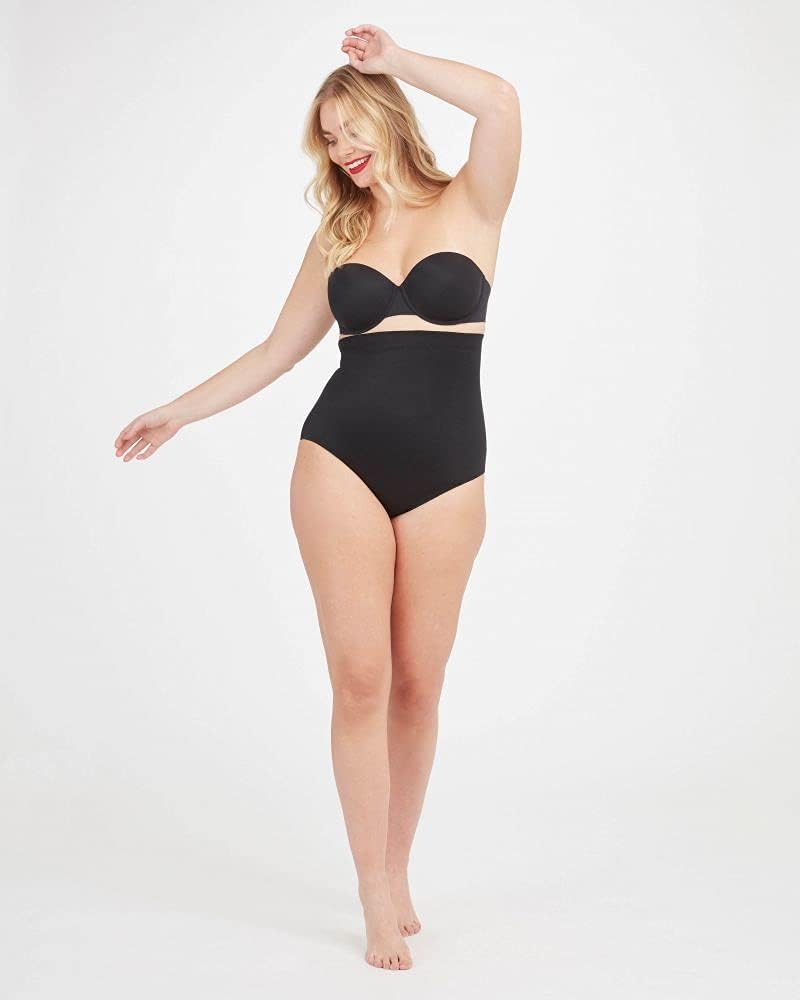 Spanx Damen Taillenslip Shapewear Ganzkörper-Body, Schwarz, Standard