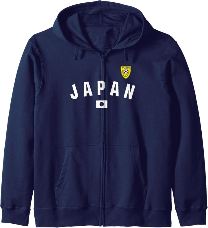 Japan Flag World Class Soccer Jersey Kapuzenjacke