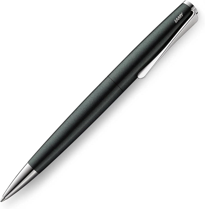 Lamy 1235736 studio Kugelschreiber 269 – Zeitloser Kuli in der Farbe Schwarz-Grün aus rostfreiem Ede