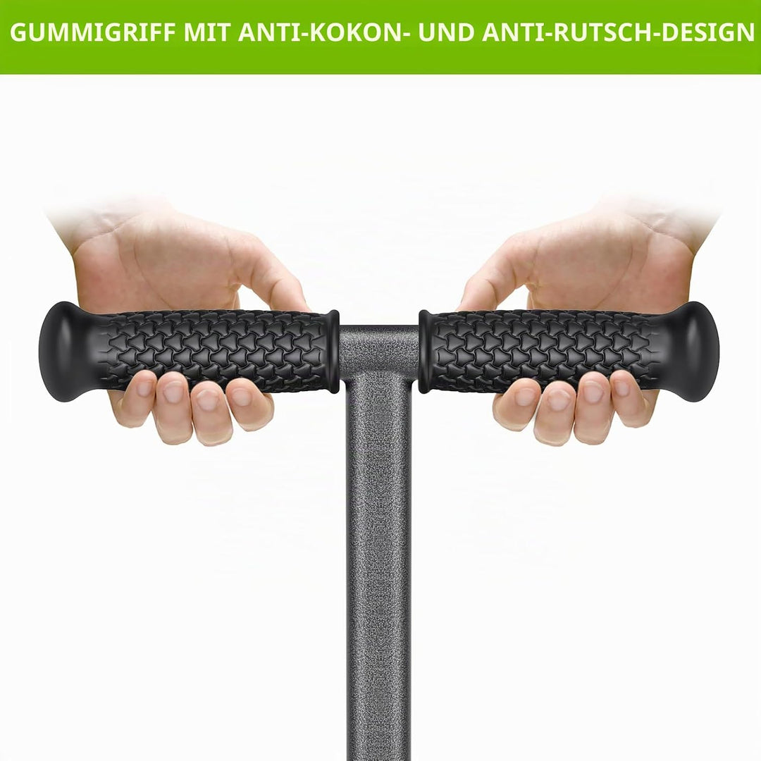 Dolibest Rasenlüfter Aerifiziergabel 4 Hohlspoon/1-piece Stange 4 Hohlzinken-1-piece Stange, 4 Hohlz