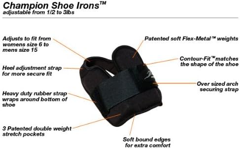 Ironwear® Schuh-Gewichtsmanschetten Paar