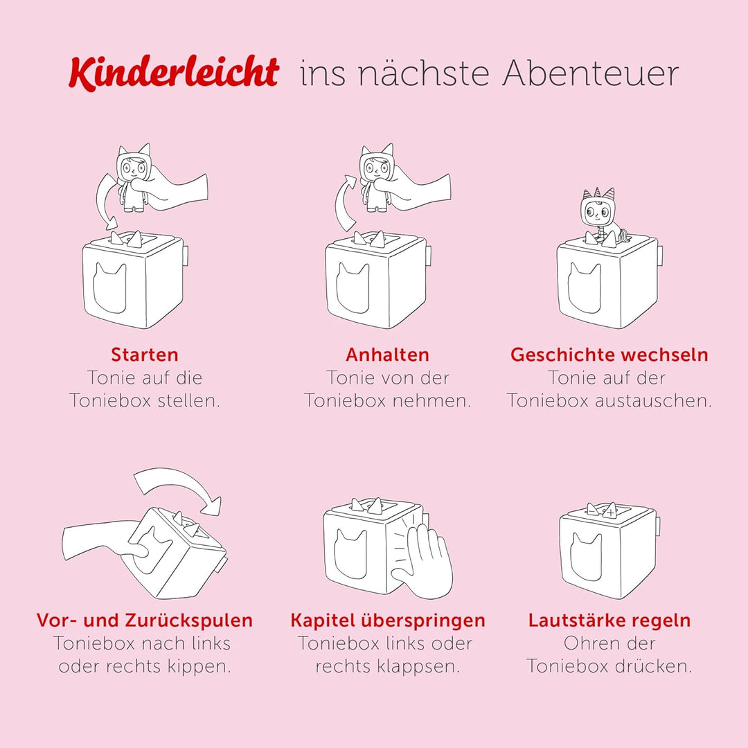 tonies Hörfigur für Toniebox, Peter und der Wolf, Hörspiel mit Musik für Kinder ab 6 Jahren, Spielze