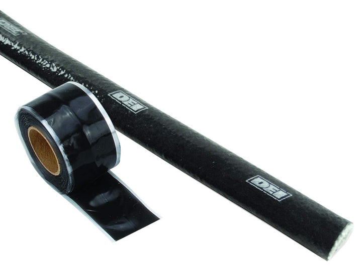 Design Engineering 010472 Feuerschutzhülse und Klebeband Kit Hitzeschutz für Drähte, Schläuche etc.,