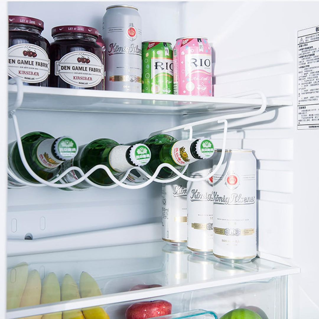 1 Stück Universal Kühlschrank Flaschenhalter für 3 Flaschen für grosse Kühlschränke, Universal-Flasc