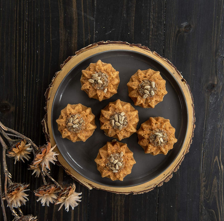 Nordic Ware 564481 Sunflower Kuchenform, 3 Tassen, bronzefarben