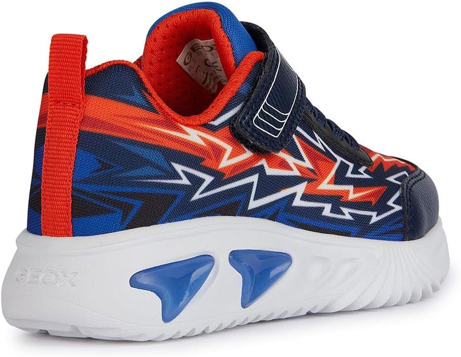 Geox J Assister Boy 35 EU Navy Orange, 35 EU Navy Orange