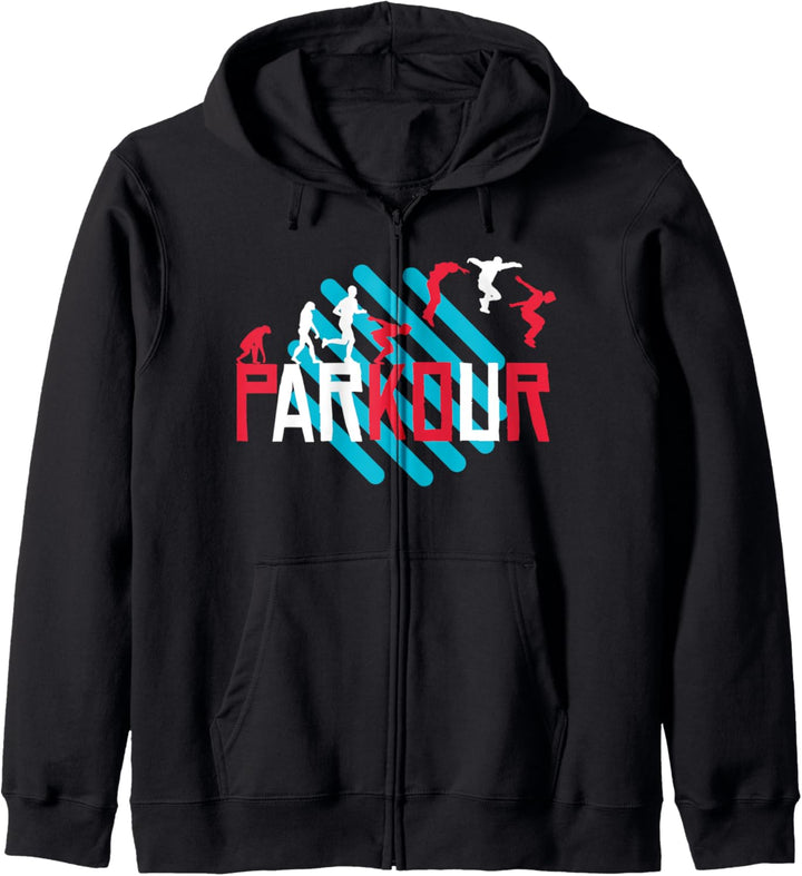Parkour - Free running - Parkour Kapuzenjacke