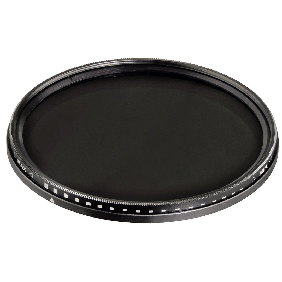 Hama Vario Graufilter, 2-fach Vergütung, Für 77 mm Foto-Kameraobjektive, ND2-400, 77 mm