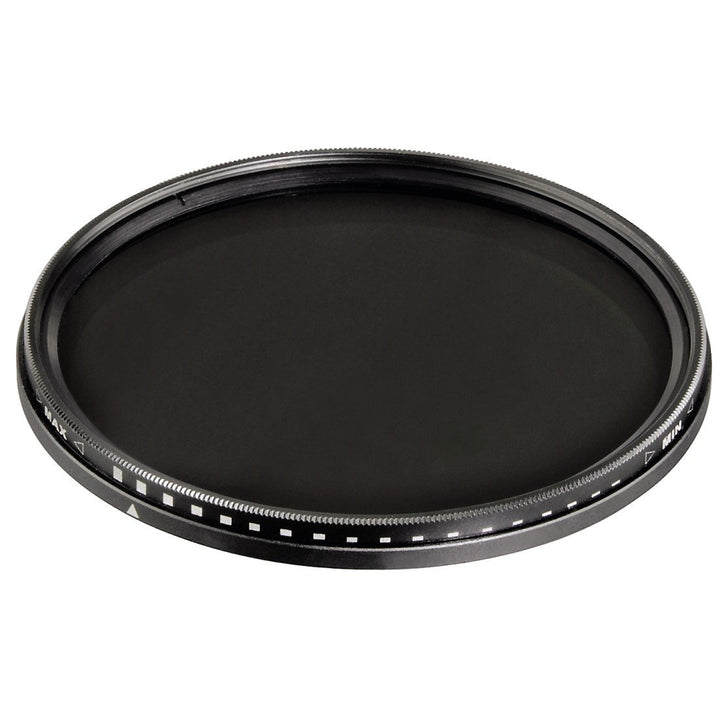 Hama Vario Graufilter, 2-fach Vergütung, Für 77 mm Foto-Kameraobjektive, ND2-400, 77 mm