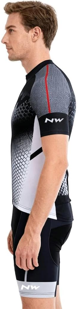 Moxilyn Fahrradtrikot Kurzarm Set für Herren Radtrikot T Shirt Radsport Radtrikot Set Fahrrad Trikot