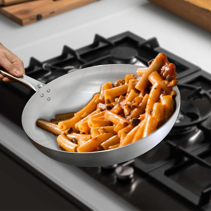 PADELLA SALTAPASTA ALLUMINIO CM.32X8h