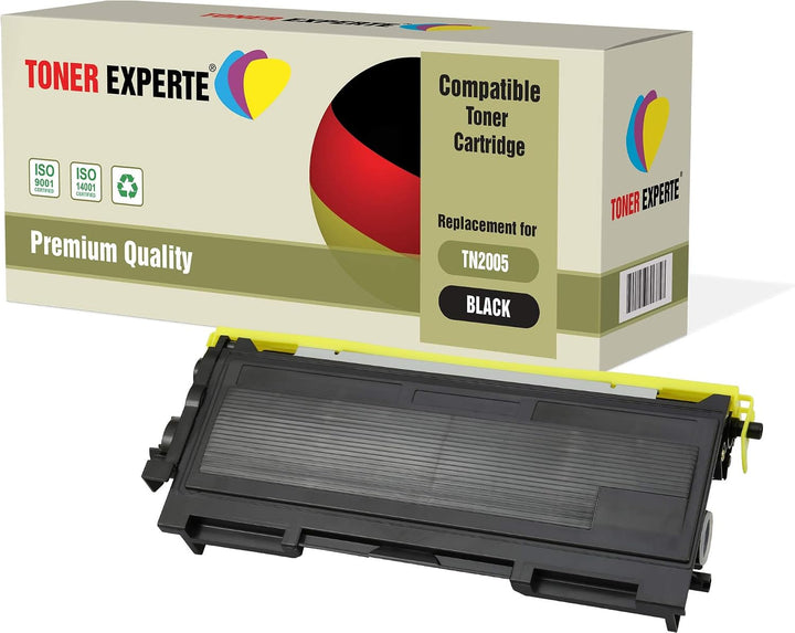 TONER EXPERTE® 2 Toner kompatibel für Brother TN2005 HL-2035 HL-2037 HL-2037E (2500 Seiten), 2