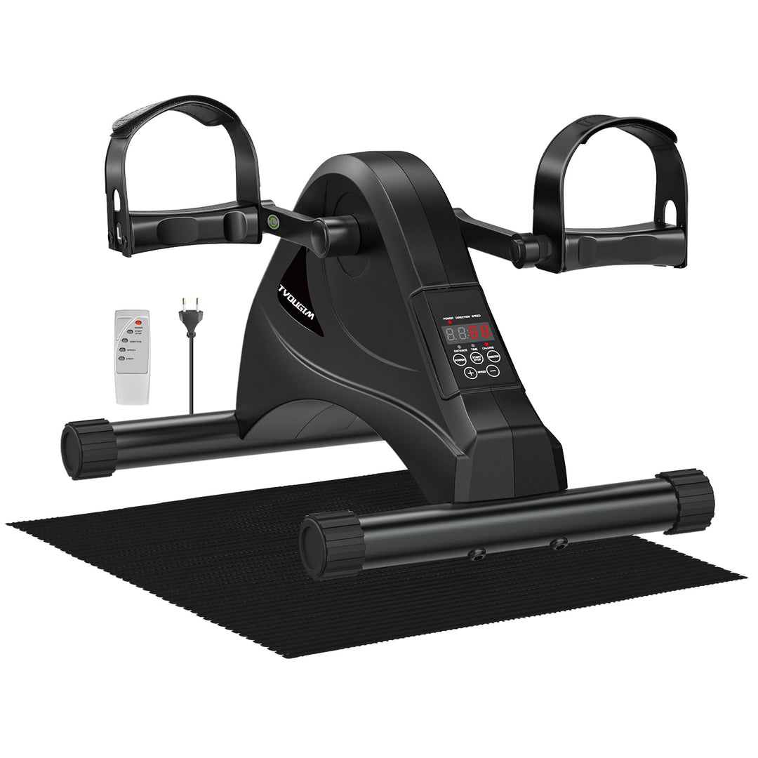 Pedaltrainer, Beintrainer für Zuhause, Leisem Motor, 6 Geschwindigkeitsstufen, Heimtrainer Senioren