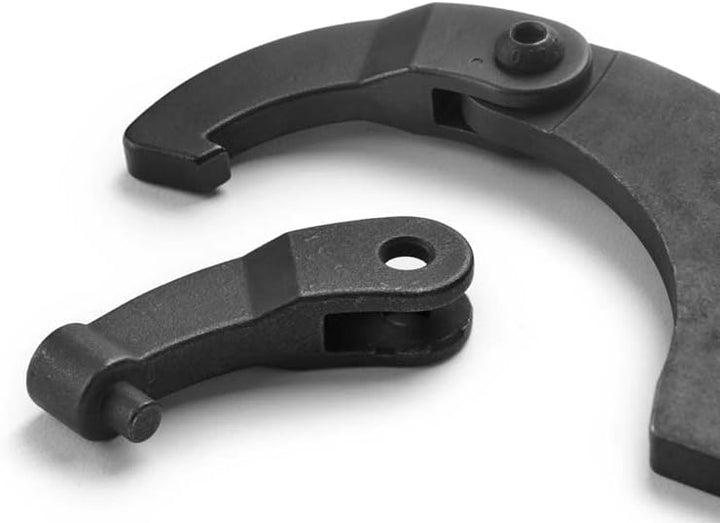 AMF Gelenk Hakenschlüssel (Schlüssel mit Nase für Nutmuttern Set Satz 35 – 155 mm, 6-teilig inkl. Tr