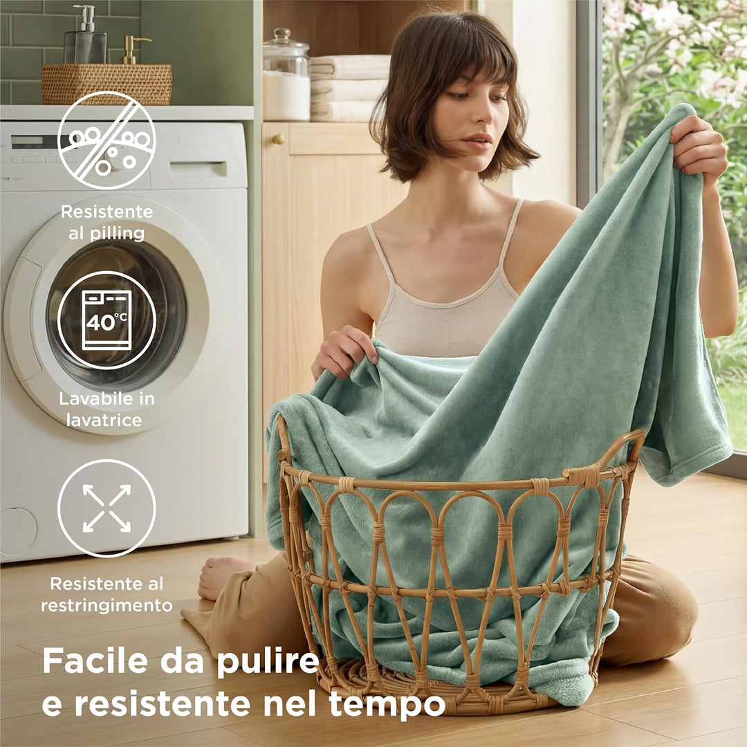 BEDSURE Kuscheldecke Flauschig Decke Fleecedecke - Wohndecke Warm Winter Weich, Sofadecke XXL, Gesch