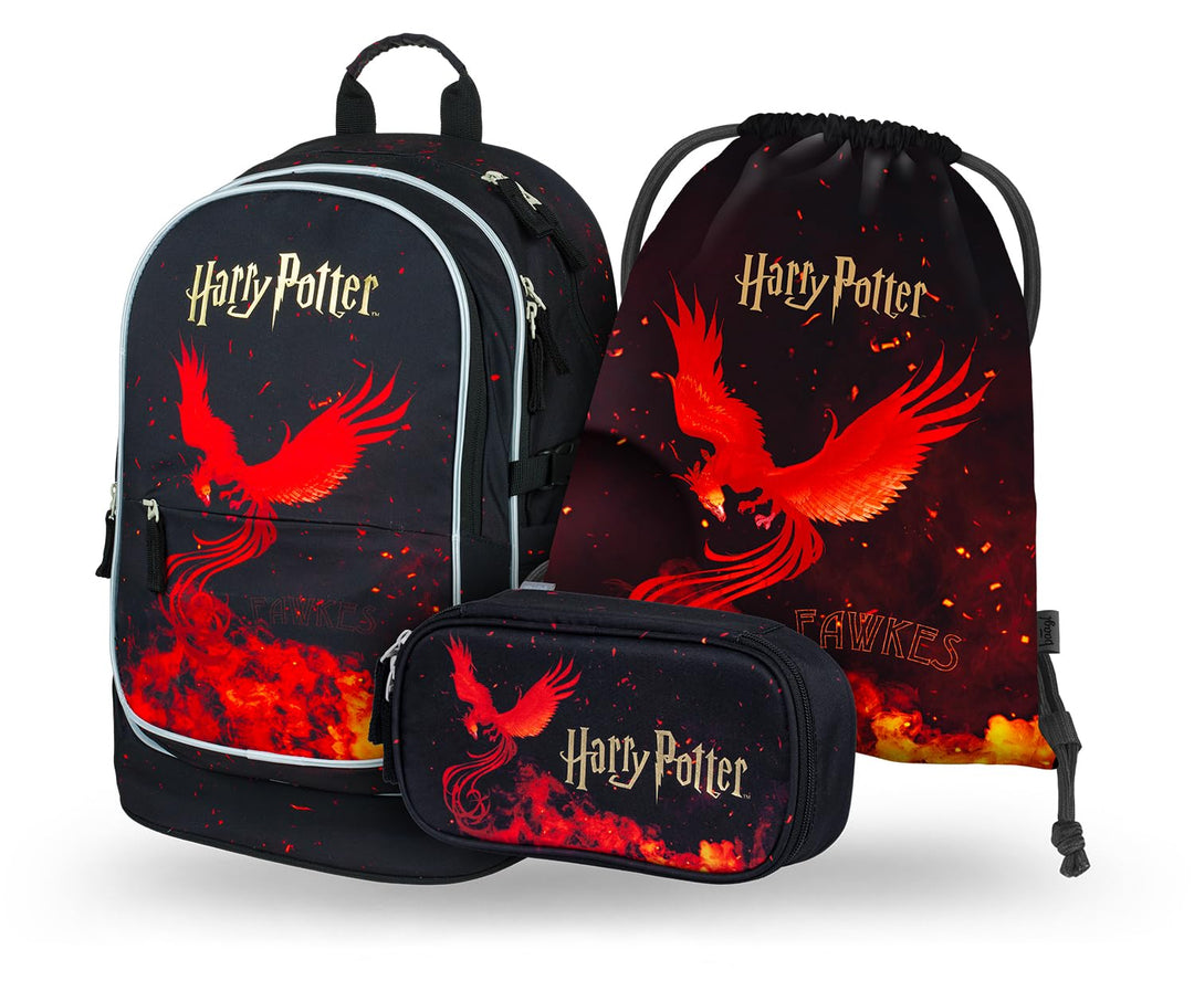 Baagl Schulrucksack Set Jungen Mädchen 3 Teilig, Schultasche für Grundschule Volksschule, Grundschul