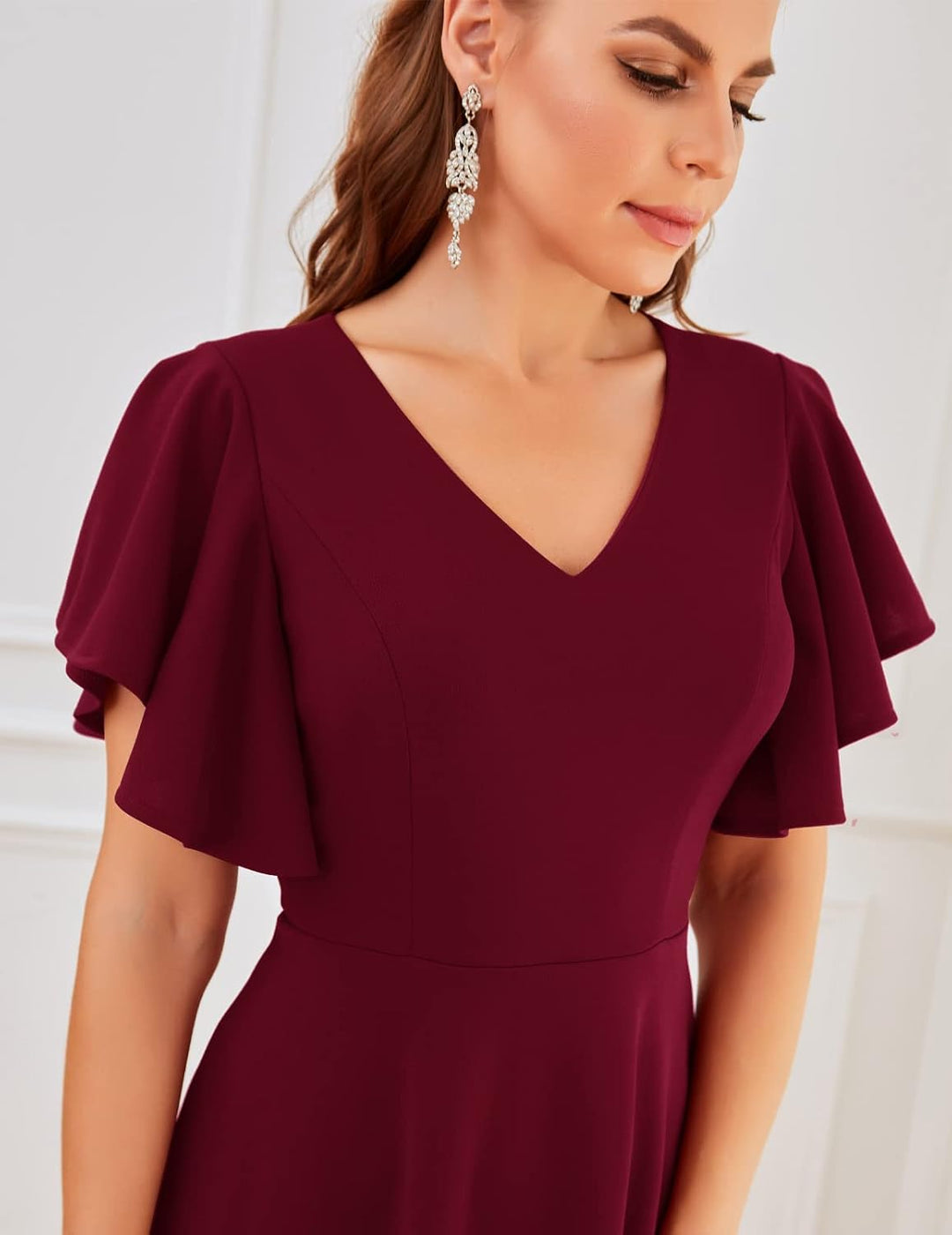 bridesmay Damen Kleider Vintage Kleider 50er Jahre Rockabilly A Line Cocktailkleid Abendkleider Eleg