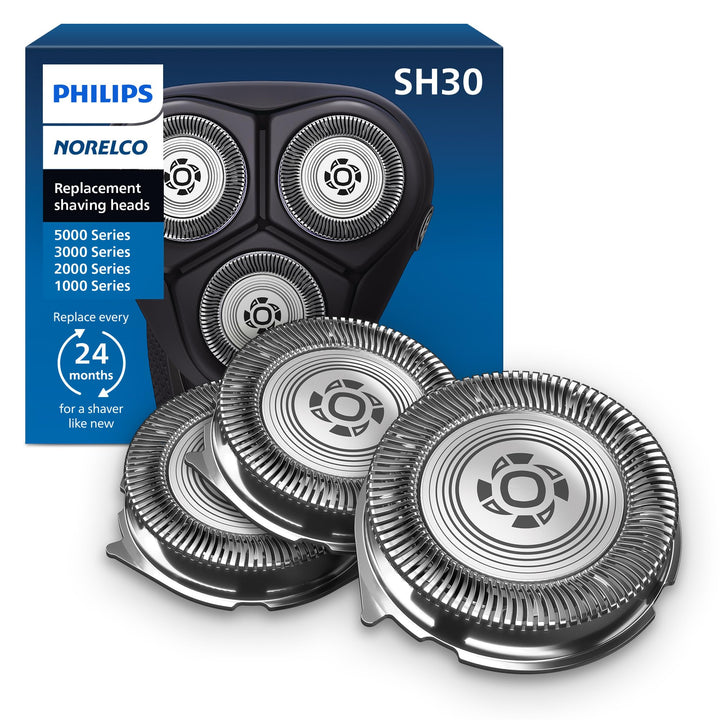 Philips Norelco Original SH30/52 Scherköpfe kompatibel mit Norelco Shaver Series 1000, 2000, 3000 un
