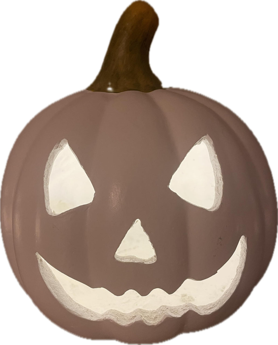 khevga Halloween Deko Kürbis Herbstdeko Windlicht Deko-Kürbis LED Beleuchtet (mit LED weiss), Mit Le