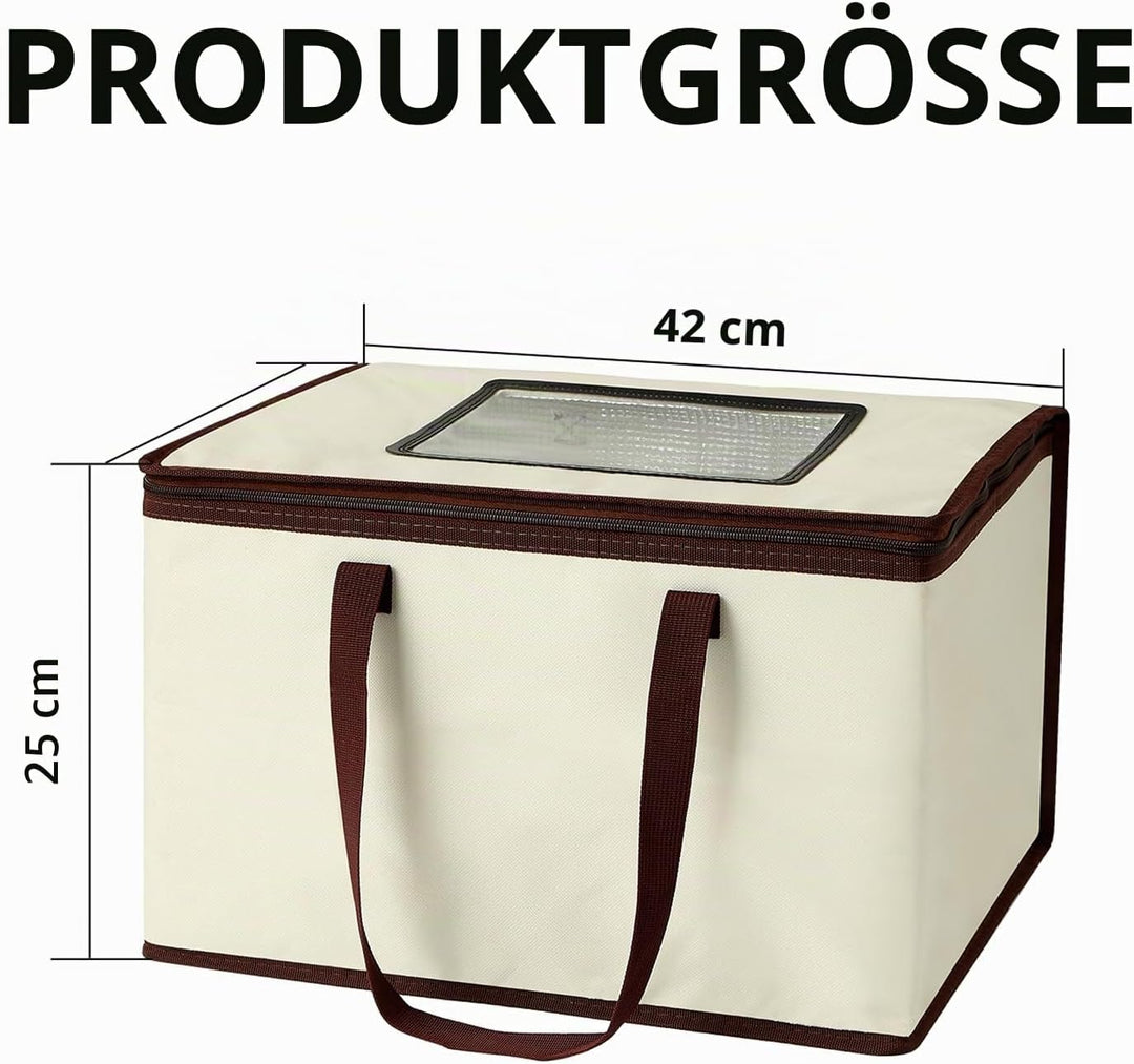 Brot Gärbox Sauerteig, Faltbare Teiggärbox Brot Gärschrank Einstellbare Temperatur und Timer Tempera