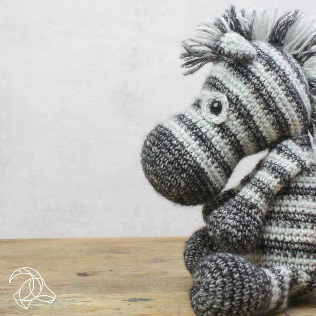 Hardicraft Häkelpaket Dirk das Zebra