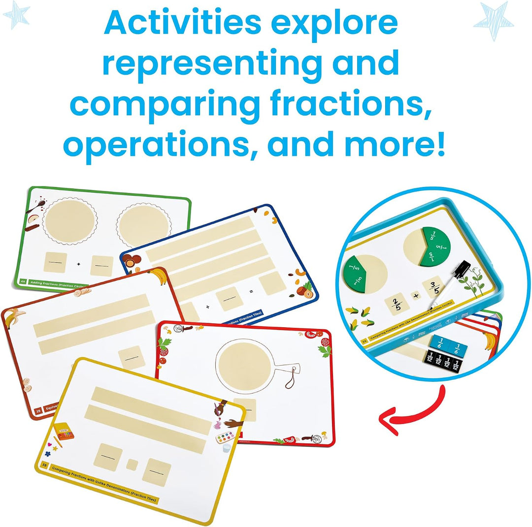 Learning Resources Rainbow Fraction Magnetisches Aktivitätsset