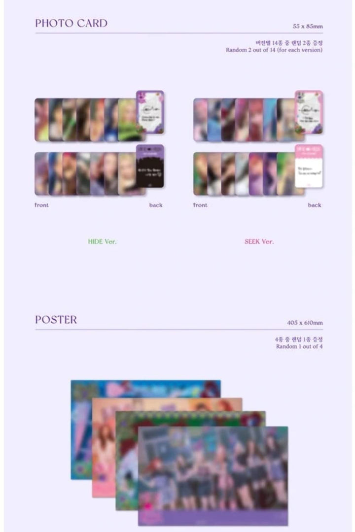 Hide &amp; Seek-Seek Version-Inkl.Photobook, Audio-CD