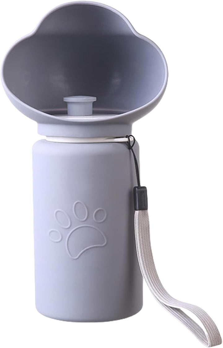 Reise-Wasserflasche für Hunde – Hunde-Wasserflaschen zum Spazierengehen grau B, grau B
