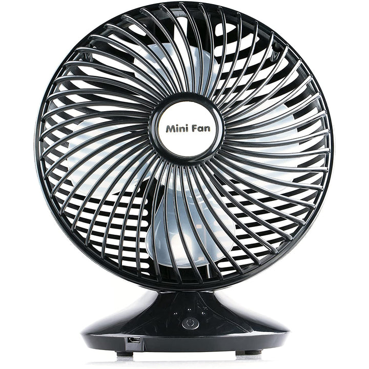 SK USB Tischventilator Standventilator Tisch Ventilator Stand Lüfter Fan für Schreibtisch und Büro,