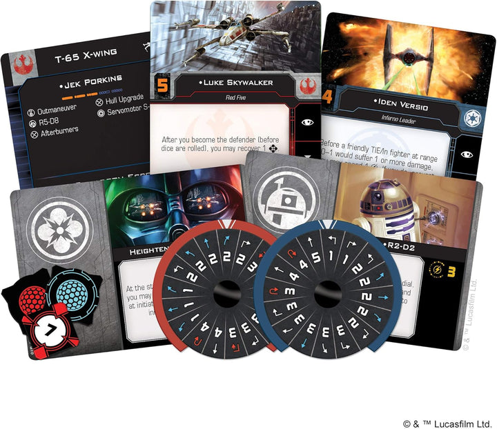 Fantasy Flight Games Star Wars X-Wing Core Set Second Edition, Star Wars X-Wing Core Set Second Edit