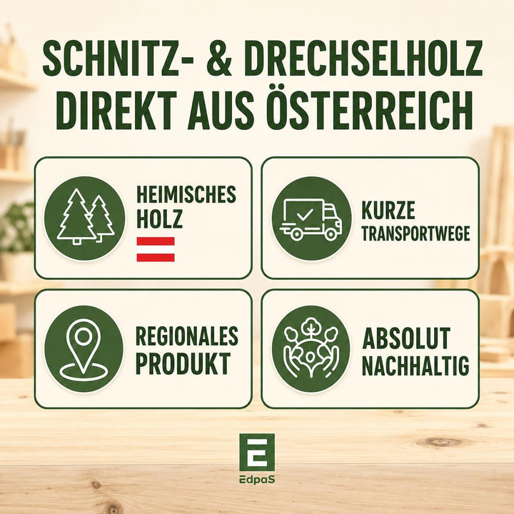 Schnitzholz Brett aus Lindenholz 30 x 10 x 2,5 cm zum Schnitzen und drechseln oder basteln zur Kerbs