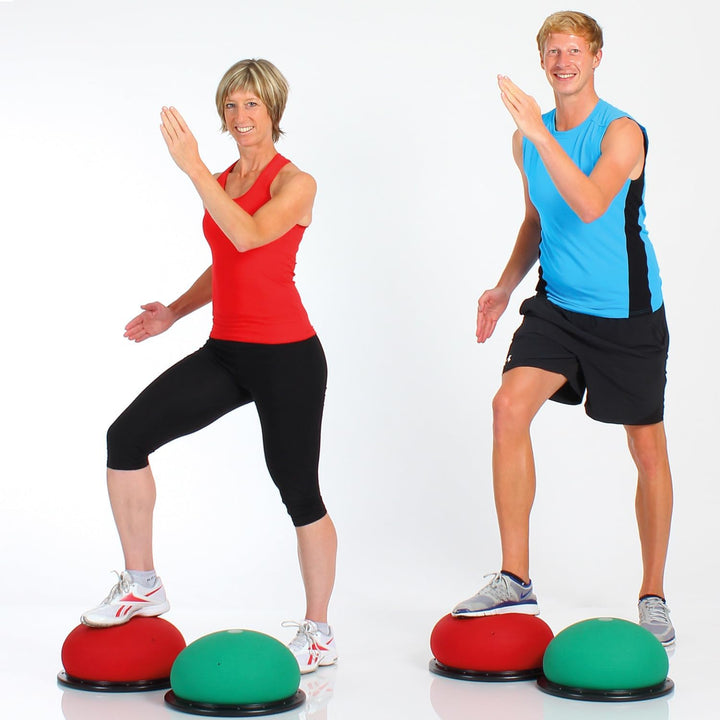 TOGU Jumper Balance Ball 2er-Set, rot &amp; grün mini, 2er-Set, rot &amp; grün mini