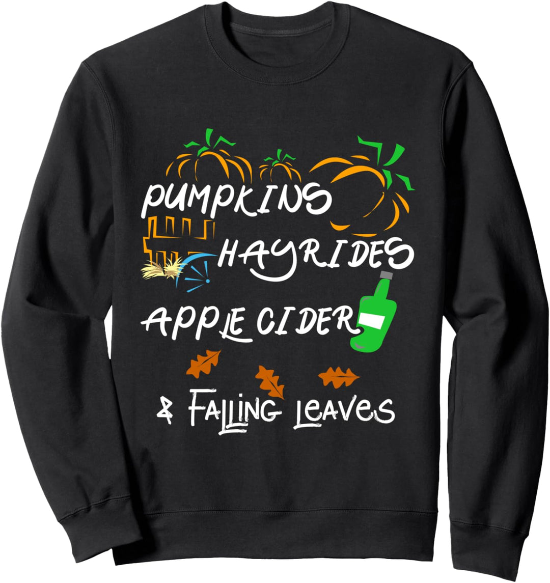 Cute and Fun Fall Shirt For Women - All Things Autumn Sweatshirt