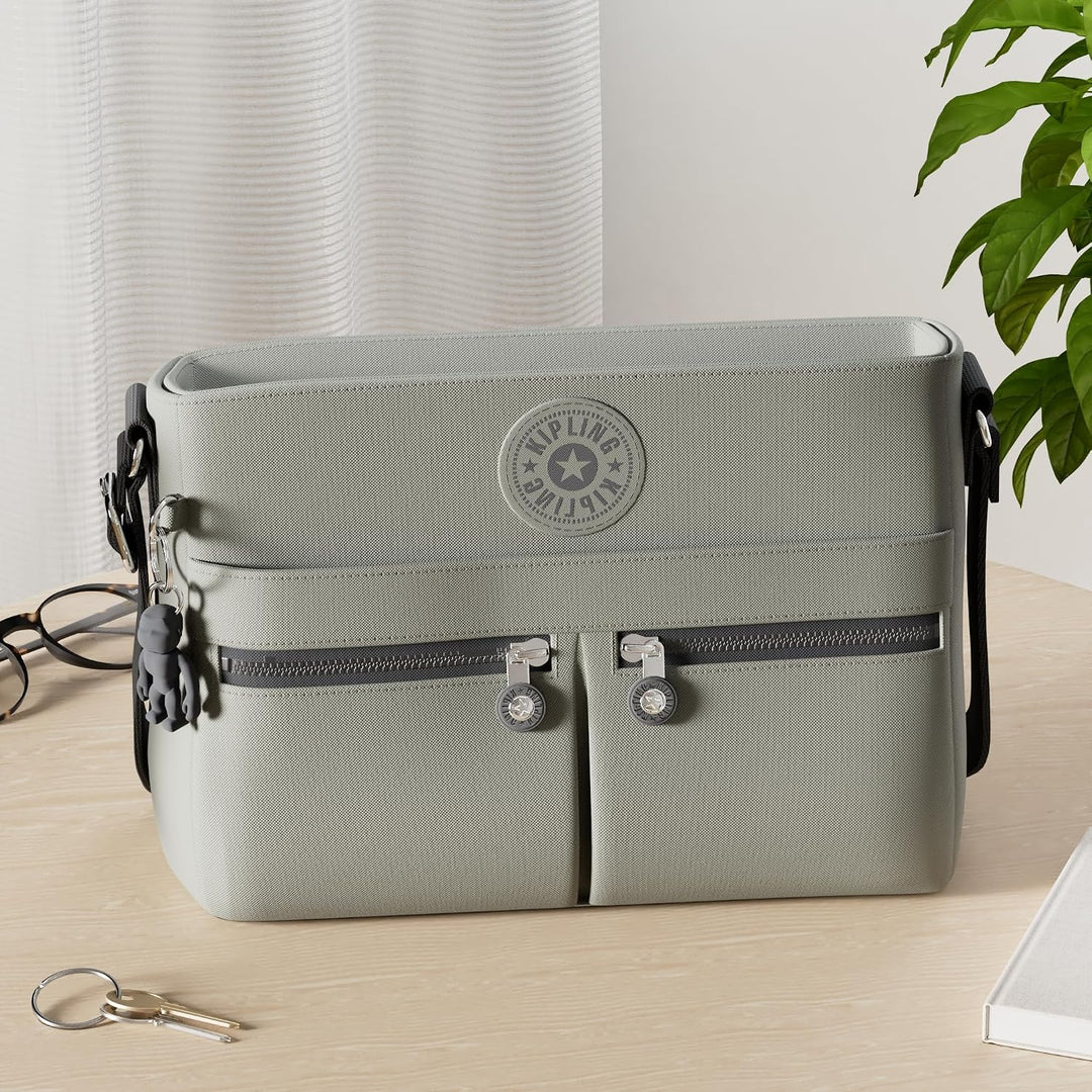 Kipling New Angie Kleine Umhängetasche Green Moss, Green Moss