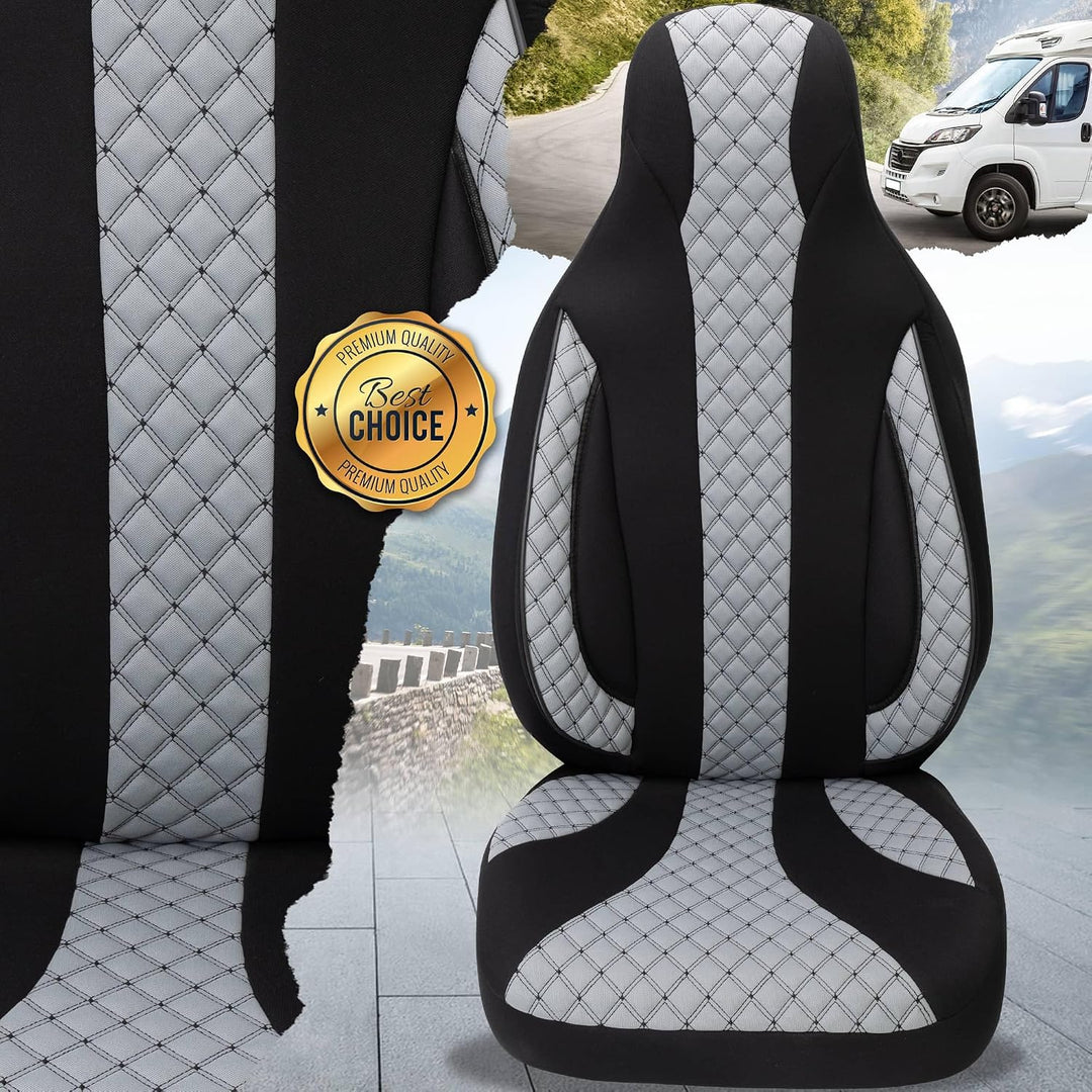 BREMER SITZBEZÜGE Wohnmobil Schonbezüge für Ford Transit Custom Vanestro Atlantic Titanium WPL401 WP