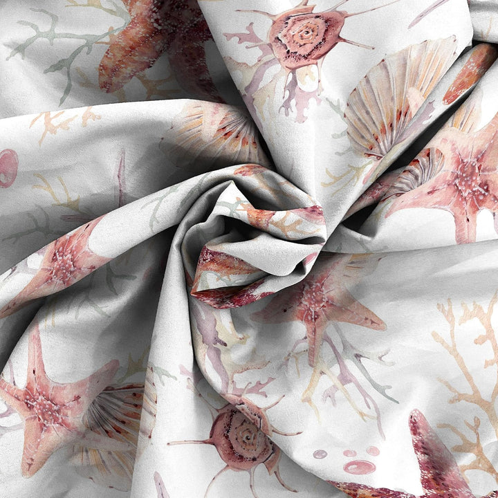 Fantasy Doubleface Sommersteppdecke, 170x270cm, Starfish, Microfiber, Einzeln Starfish Einzelne, Sta