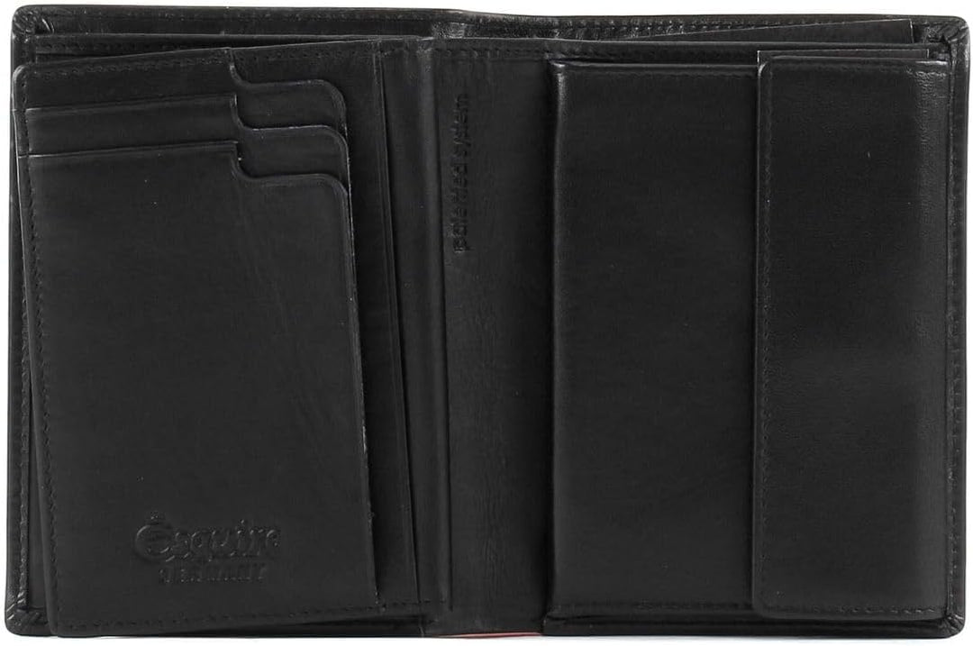 Esquire Harry - Geldbörse 13cc 12 cm RFID CARDSAFE Black