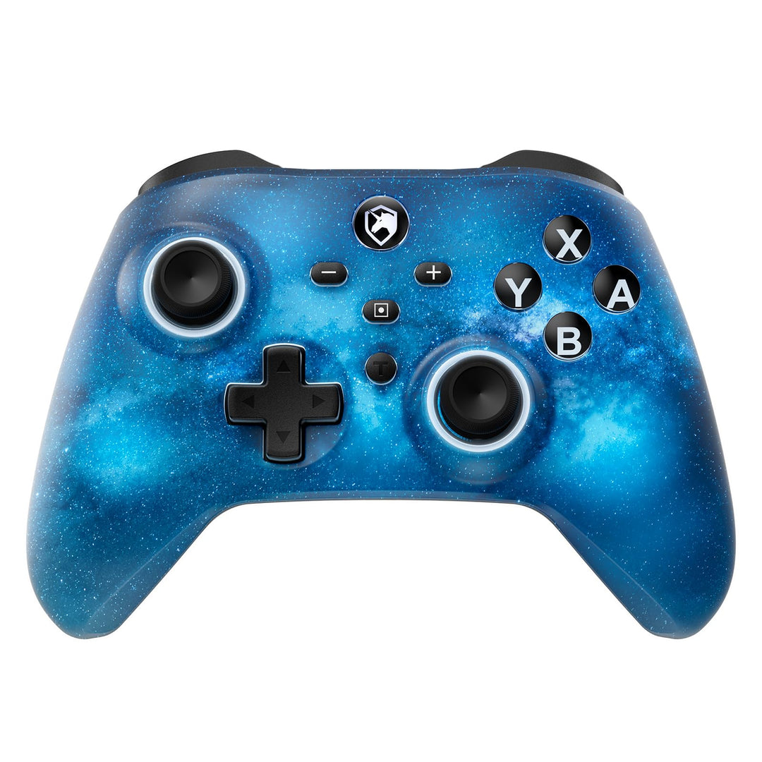 ECHTPower Switch Controller für Switch/Lite/OLED, RGB Switch Pro Controller, Wireless 1000mAh Gamepa