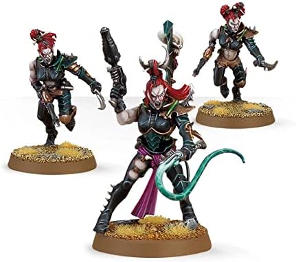 Warhammer +40k+-+Drukhari+Wyches, Schwarz