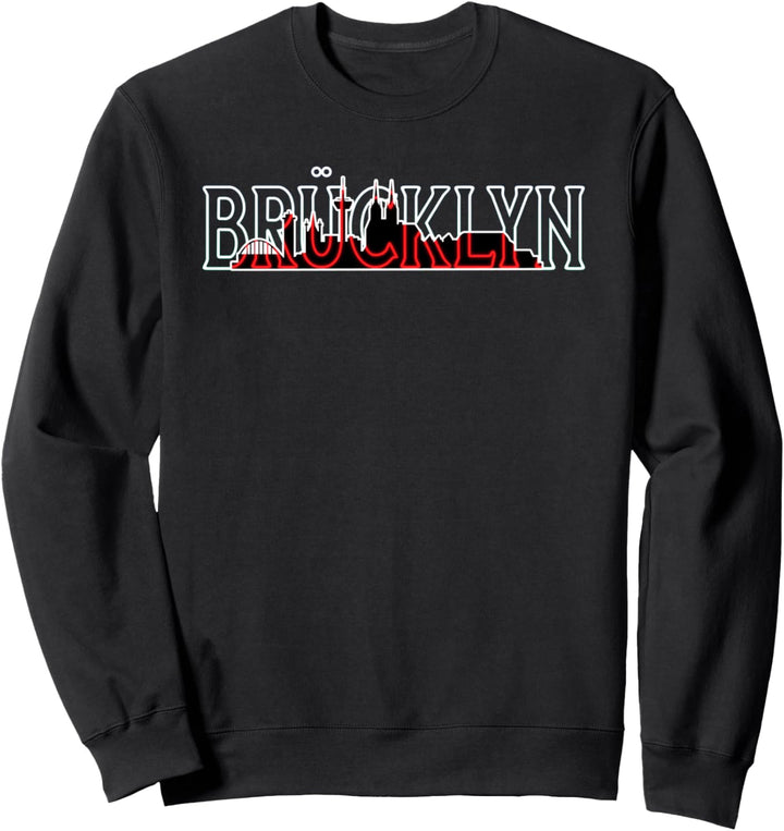 Köln Skyline Brücklyn ist ein toller Stadtteil Kölns Sweatshirt