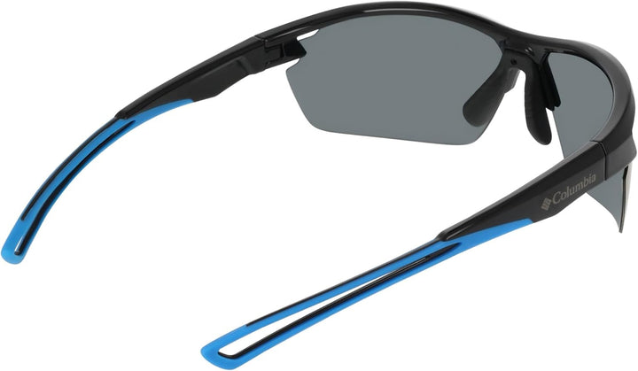 Columbia Herren Sonnenbrille Einheitsgrösse Black/Blue Flash, Einheitsgrösse Black/Blue Flash
