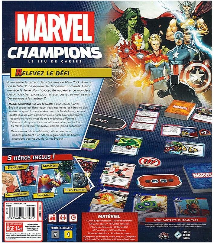 Fantasy Flight Games Kartenspiel Marvel Champions: Das Kartenspiel (Basis)