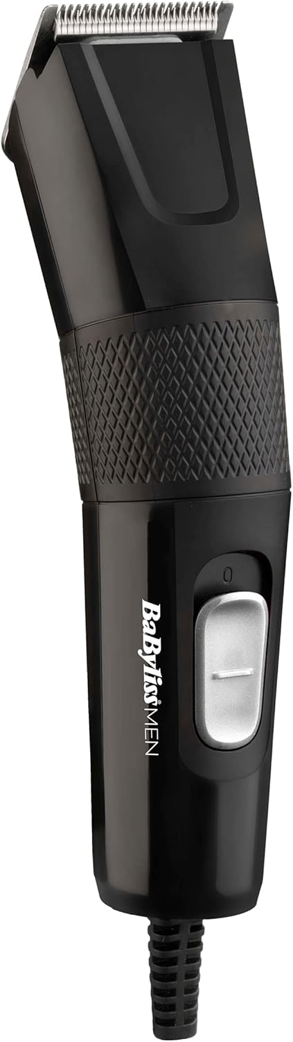 BaByliss Haarschneidemaschine Precision Power, Schnurgebundene Haarschneidemaschine für Männer, scha